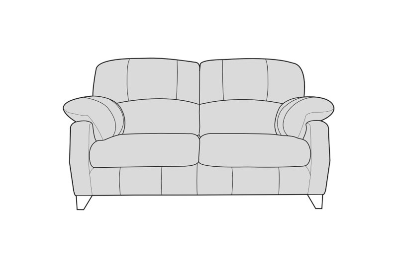 Aylesbury Leather 2 Seater Sofa