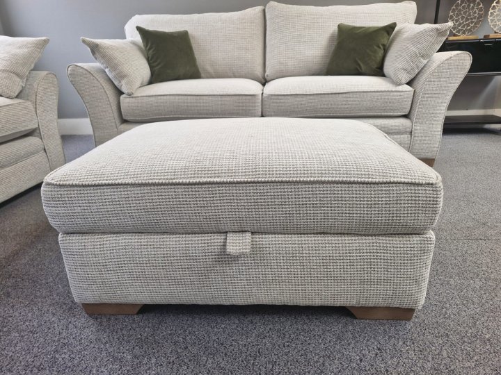 Clearance Sawley Large Storage Footstool