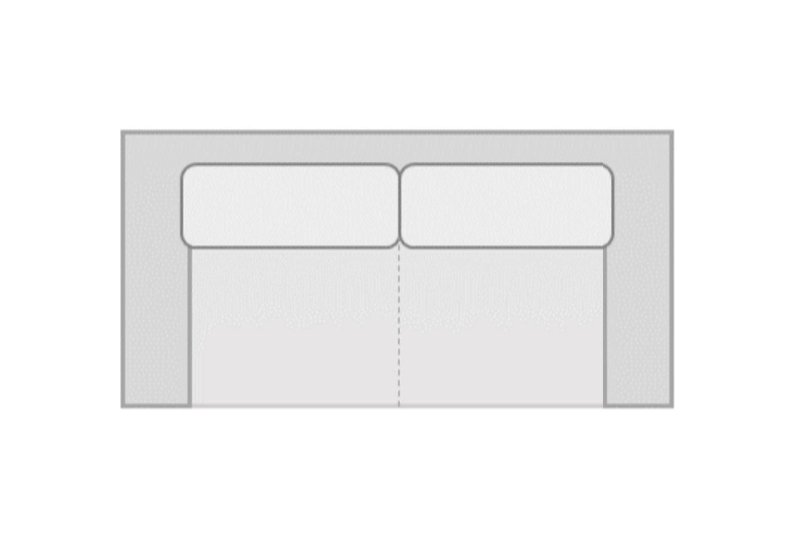 Midas 2 Seater Sofa Line Art