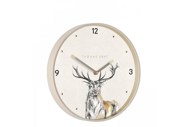 Art Marketing 12'' Wild Stag Wall Clock