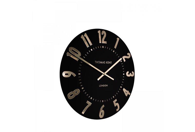 Art Marketing 12'' Mulberry Wall Clock Noir