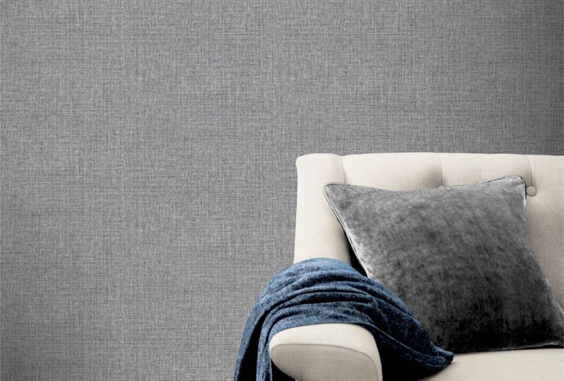 Esselle Retail Limited Country Plain Charcoal Wallpaper