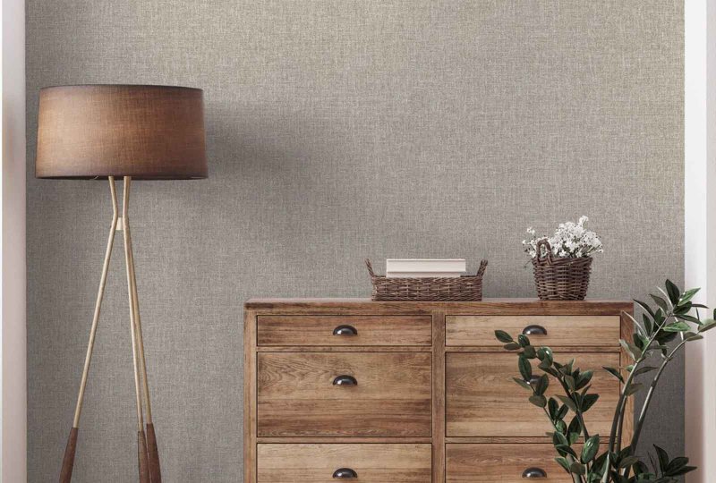 Esselle Retail Limited Country Plain Taupe Wallpaper