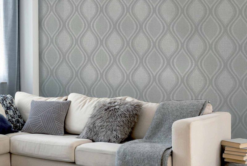 Esselle Retail Limited Curve Grey Wallpaper