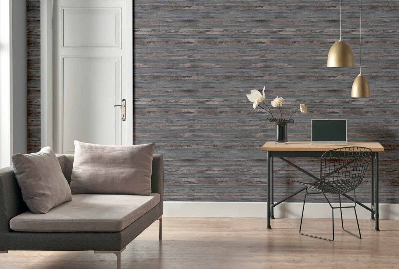 Esselle Retail Limited Sahara Charcoal/Rose Gold Wallpaper