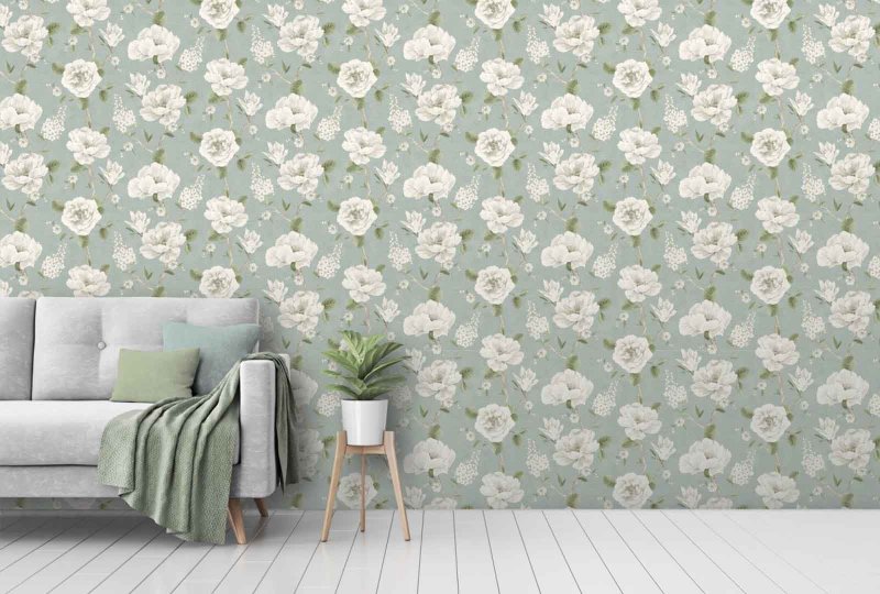 Esselle Retail Limited Ashley Floral Sage sw12