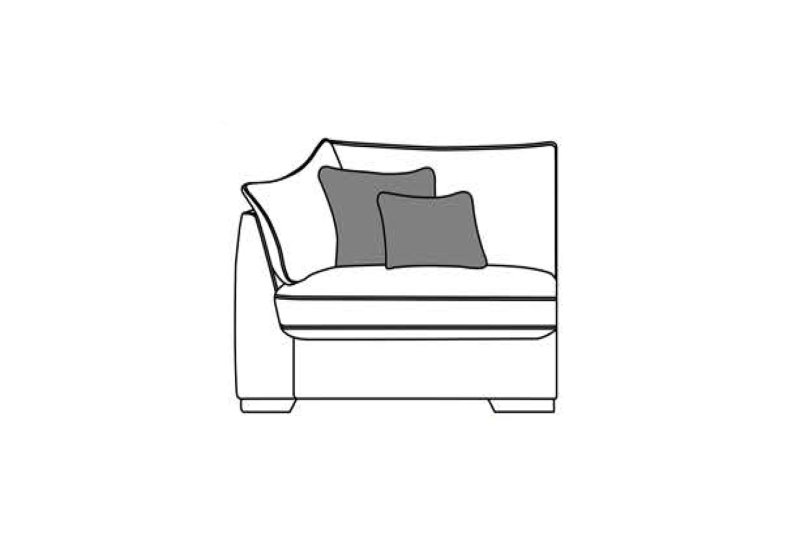 Alpha Designs Haldren Petit Sofa End