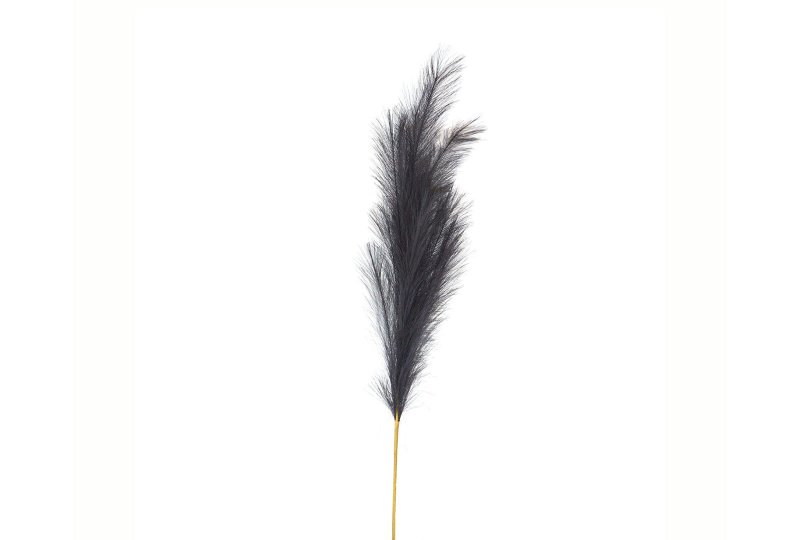 Hill Interiors Grey Large Faux Pampas Grass Stem