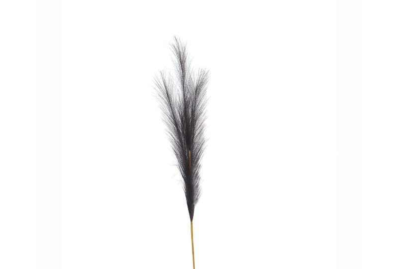 Hill Interiors Grey Faux Pampas Grass Stem