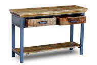 Atlas Console Table With 2 Drawers Open