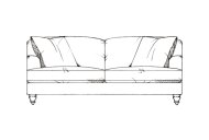 Colworth Medium Sofa - Line Art