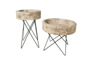 Finial Side Tables