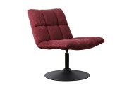 Mataro Swivel Chair - Chenille Berry