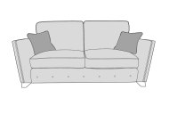 Penthea 3 Seater Sofa Standard Back - Line Art
