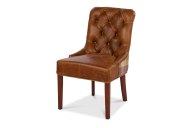Castello Chair - Brown Cerato & Huntingtower Grape