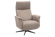 Haslev Swivel Recliner Chair With Intergrated Footstool