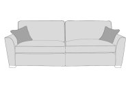 Favaro 4 Seater Sofa Standard Back - Line Art