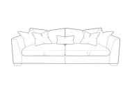 Whitemeadow Hove Extra Large (Split) Sofa