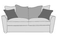 Wickham 2 Seater Sofa Pillow Back