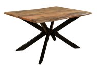 IFD Raven Live Edge Dining Table