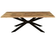 IFD Raven Live Edge Dining Table