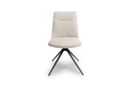 Bosley Swivel Dining Chair Front View - Natural