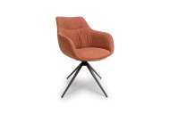 Bosley Swivel Carver Chair - Brick