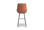 Bosley Bar Stool Back View - Brick