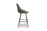 Bosley Bar Stool Side View - Sage