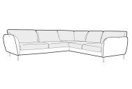 Eden XL Corner Group Sofa