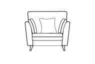 Perdy Chair - Line Art