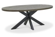 Eclipse Dining Table - Fumed Oak