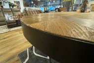 Orwell Oval Dining Table Close Up Edge