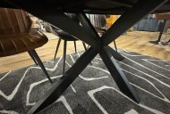 Orwell Oval Dining Table Close Up Feet