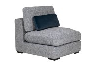 Hoffman Armless Sectional - Blue