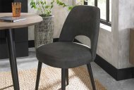 Vinny Dining Chair - Dark Grey