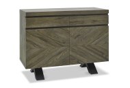 Eclipse Narrow Sideboard - Fumed Oak