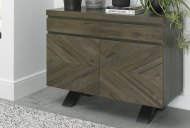 Eclipse Narrow Sideboard - Fumed Oak