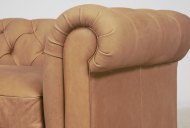 Galway Sofa Arm - Hand Tipped Camel