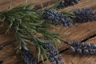 Hill Interiors Small Lavender Spray