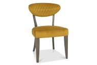 Eclipse Dining Chair - Fumed Mustard