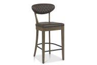 Eclipse Bar Stool - Old West Vintage / Fumed Oak