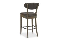 Eclipse Bar Stool - Old West Vintage / Fumed Oak