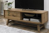 Canyon Entertainment Unit - Rustic Oak