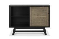 Canyon Narrow Sideboard Open - Peppercorn