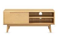 Caldwell Double TV/DVD Unit - Oak