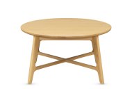 Caldwell Round Coffee Table - Oak