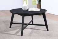 Caldwell Round Coffee Table - Black