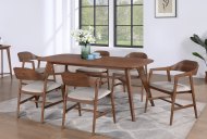 Caldwell Dining Table and Chairs - Walnut