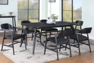 Caldwell Dining Table and Chairs - Black